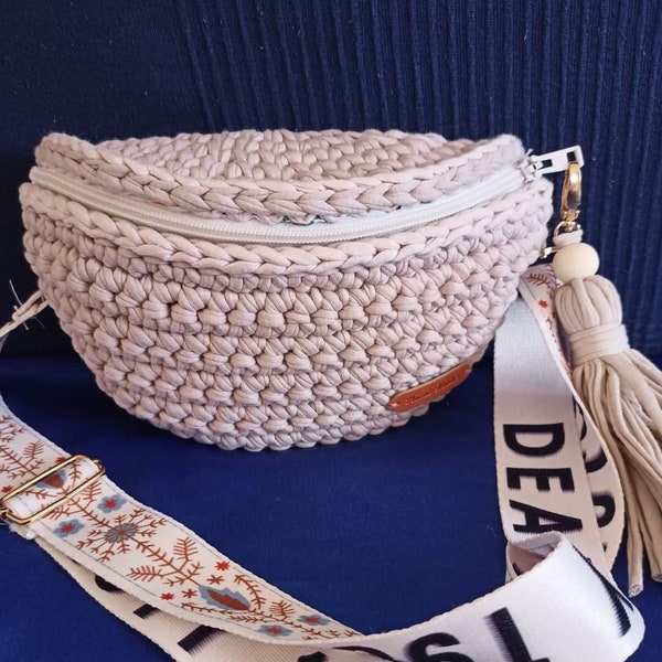 Handmade crochet bag