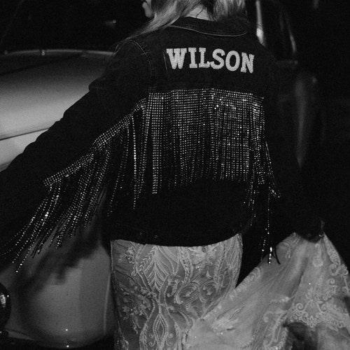 Fringe pearl jacket