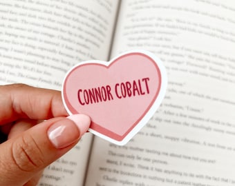 Hartsticker boek vriend | Loren Hale, Connor Cobalt, Ryke Meadows