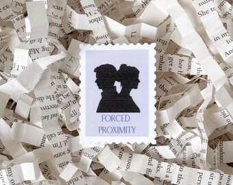 forced proximity stamp sticker | reading tropes