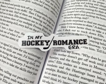 era romansu hokejowego | naklejka książkowa o romansie sportowym