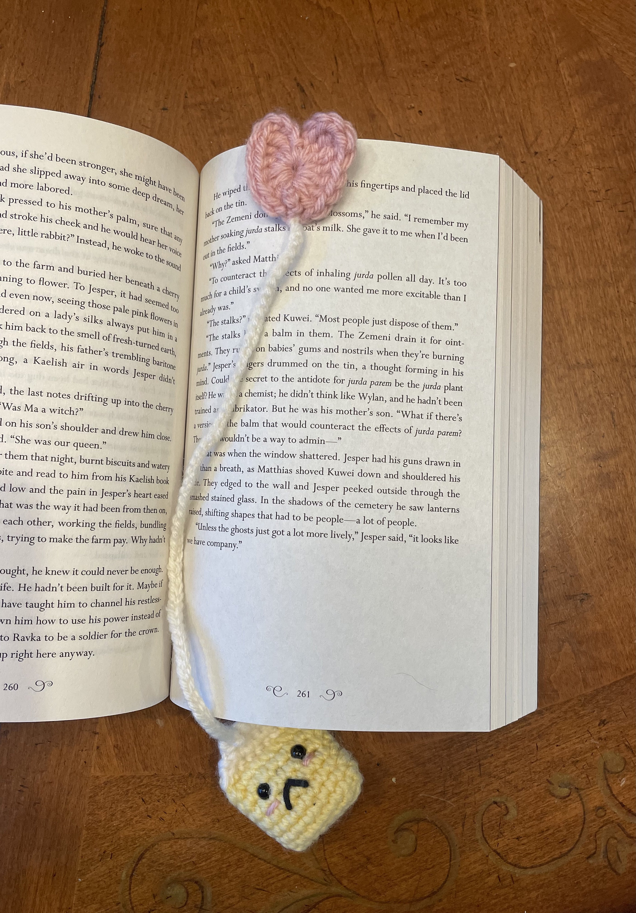 Crochet Tea Bag Bookmark Etsy
