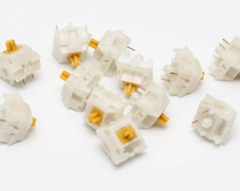 Hand Lubed Gazzew Boba U4T TACTILE Switches