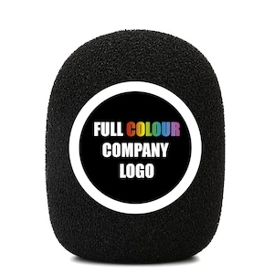 Aangepast merklogo RØDE wireless go II / DJI rechthoekige sleuf Microfoonschuim voorruitbeschermer beschermer