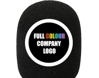 Custom Branded Logo RØDE wireless go II / DJI rectangular slot Microphone Foam Windshield Cover Protector