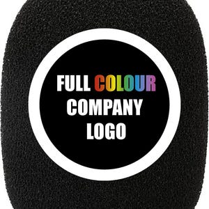 Custom Branded Logo RØDE wireless go II / DJI rectangular slot Microphone Foam Windshield Cover Protector