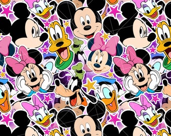 Horror Scream Character Seamless Pattern File, Instant Download - Etsy