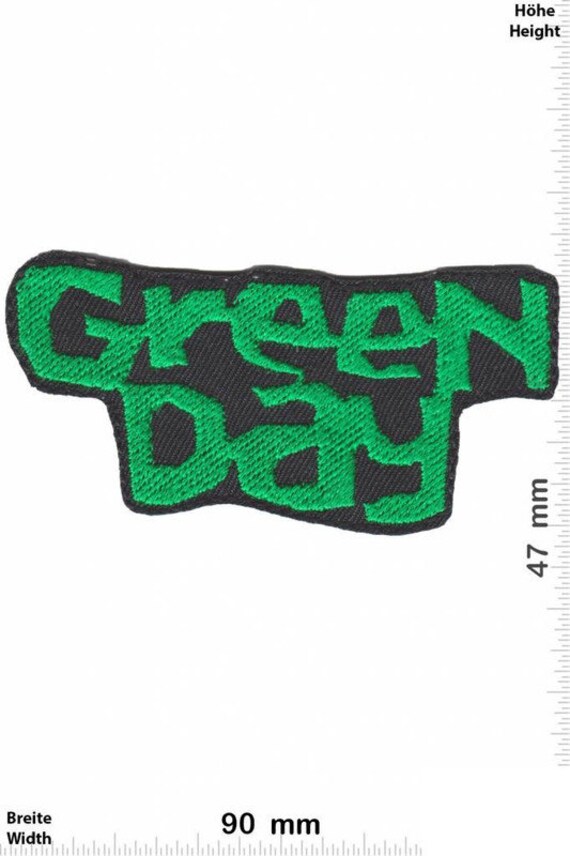 Green Day Punk Rock Band_1 Patch Badge Embroidered Iron on | Etsy