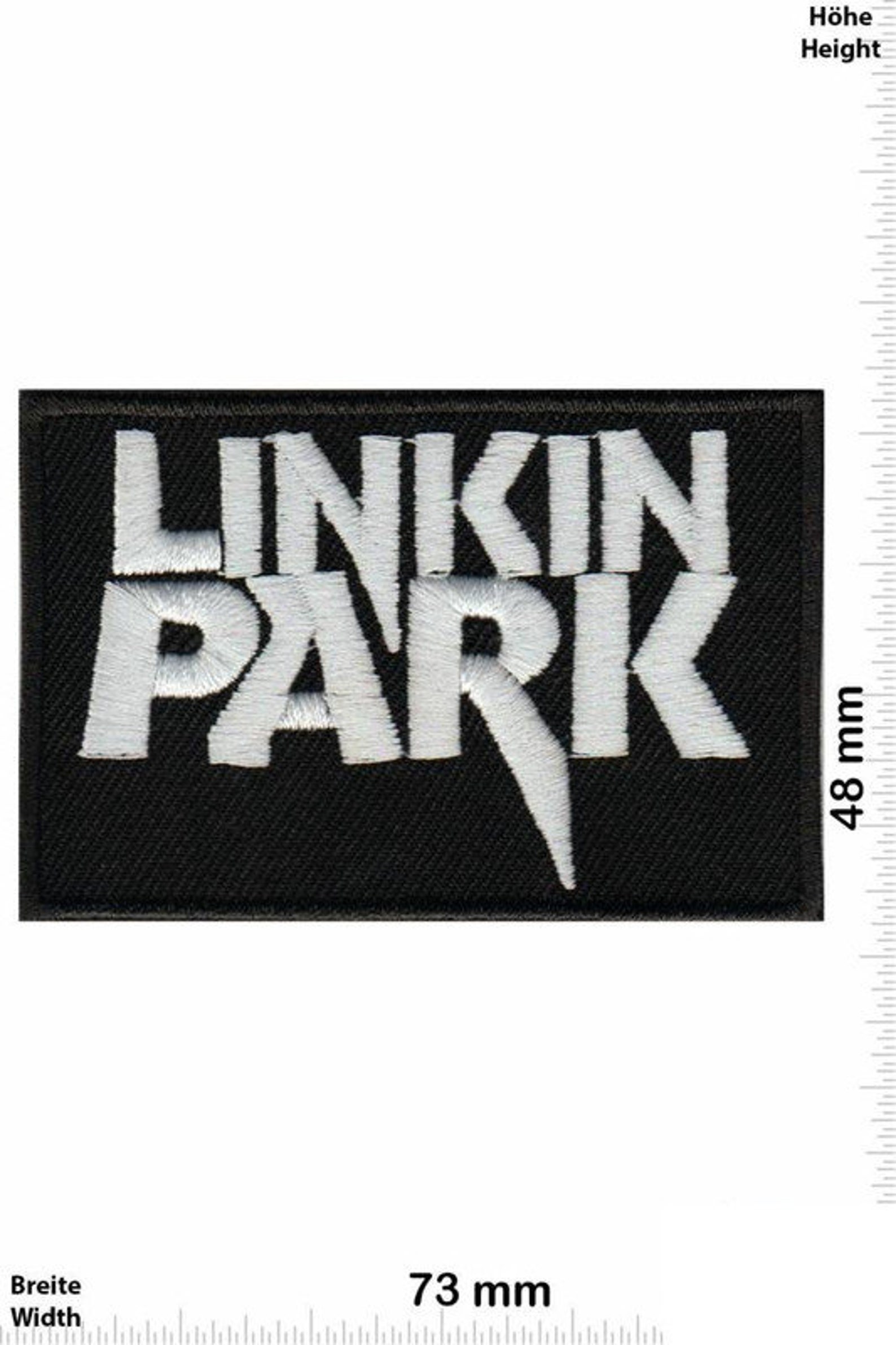 Linkin Park Silver Patch Badge Embroidered Iron on Applique Etsy