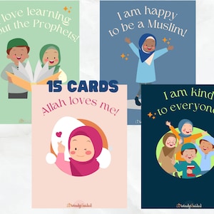 Islamitische affirmaties voor kinderen DIGITAAL