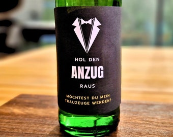 Etiqueta de cerveza, Pregunta del padrino, Último minuto, Archivo digital para imprimir, ¿Quieres ser mi padrino?