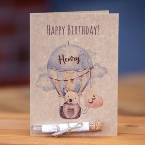 Karte Geburtstag, Geld, Kind 1 Jahr, Kleinkind Karte Happybirthday, Geldgeschenk Kind, Baby