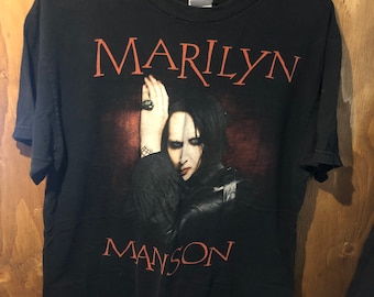 MARILYN MANSON 2007 tour t-shirt maat Medium.