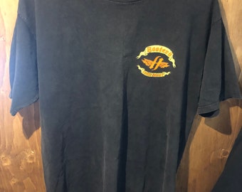 vintage jaren 90 HOOTERS BIKE RALLY t-shirt