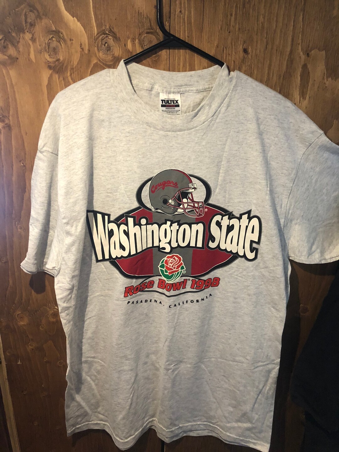 Vintage 1998 WASHINGTON STATE Rose Bowl Championship Tshirt Etsy