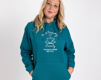 Women's Relaxed Fit Hoodie - "Tea & Tranquillity"