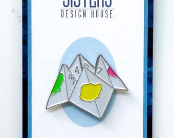Nostalgic 90's Needleminder | Paper Fortune Teller Magnetic Needleminder | Cootie Catcher Needle Keeper