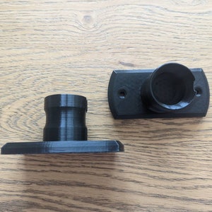 Pack of 2 Fanatec Simracing steering wheel supports in PLA or ABS 3D printing