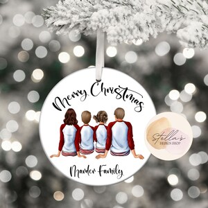 Personalisierter Familien-Weihnachtsschmuck,
