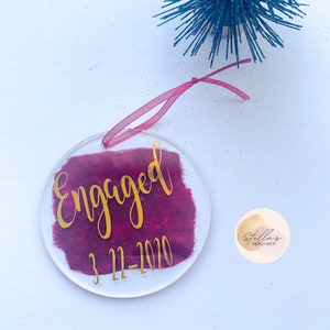 Custom Acrylic Christmas Ornaments, Personalized Christmas Ornaments
