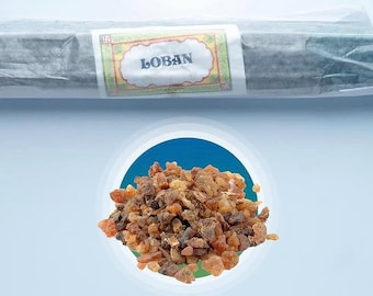 PUSHKAR Temple Grade Masala FRANKINCENSE LOBAN Incense..50g