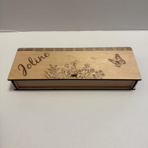 Estojo / caixa para presente / caixa para lápis / lima laser / SVG