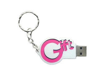 Branded Promotion Custom USB Key Ring - Print Your Company Logo