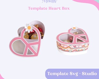 SilhouetteとCricut用ミニヌテラボックス用カッティングファイル