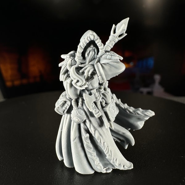 Galaad Northern Wizard Miniature for D&D and Fantasy Tabletop