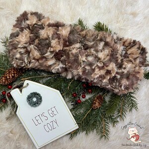 Faux Fur Twisted Ear Warmer