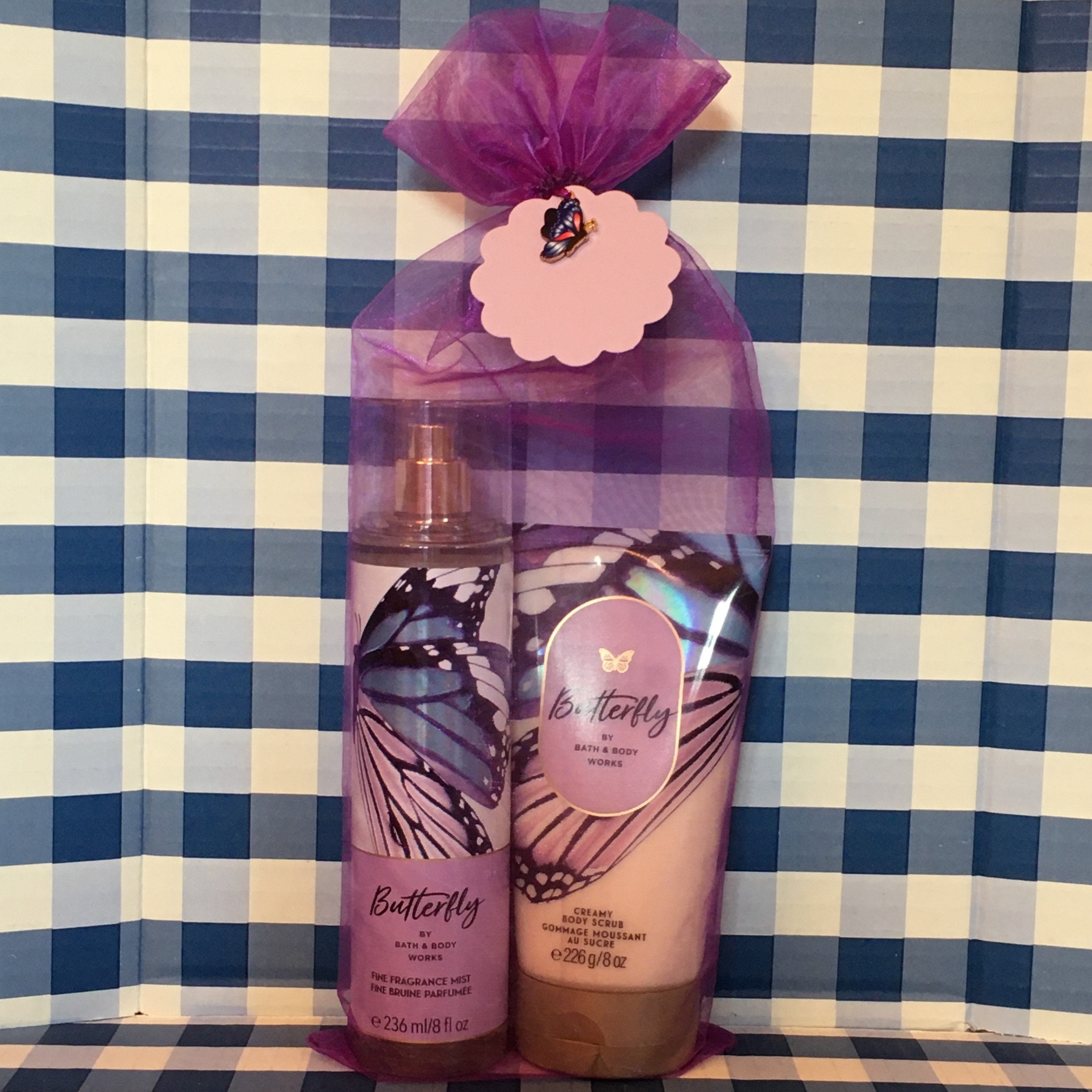 Bath & Body Works Body Scrub and Fine Fragrance Mist Gift Set Etsy Canada
