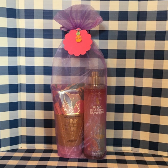 Bath & Body Works Body Scrub and Fine Fragrance Mist Gift Set Etsy Canada