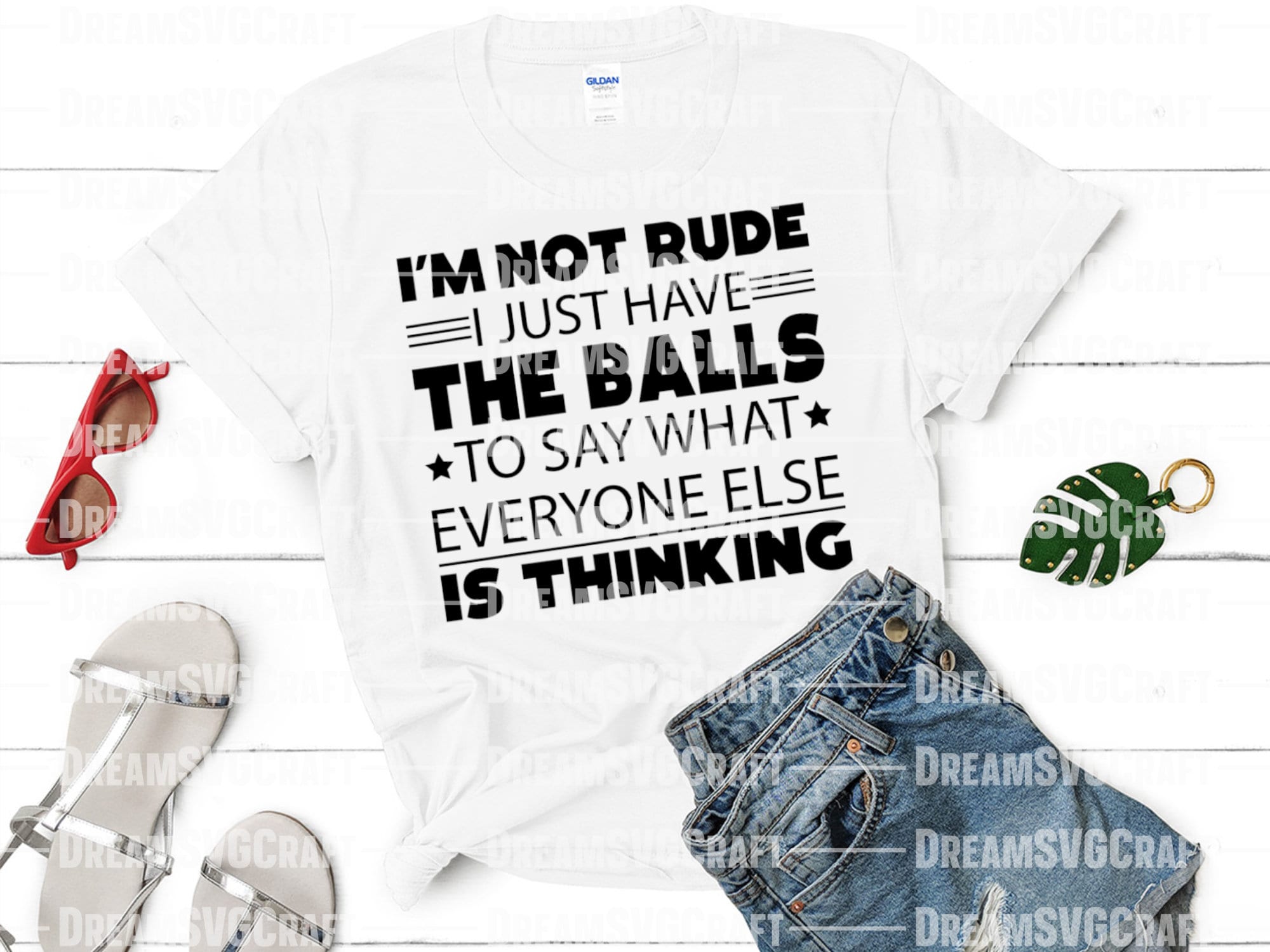 I'm Not Rude I Just Have the Balls to Say What Everyone Etsy