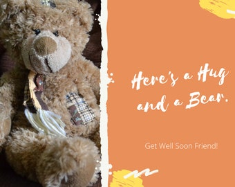 Ours Get Well Card