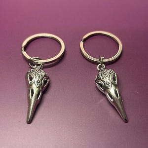 Vogel Schädel Boot Charms Set Steampunk Boot Charms Vogel Kopf Boot Charms Alternative Goth Emo ästhetik Stiefel und Schuhe Zubehör