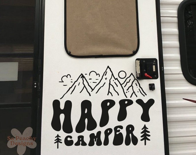 RV Door Decal, RV Window Decal, Slide-out Decal, Camper Decal, Camping ...