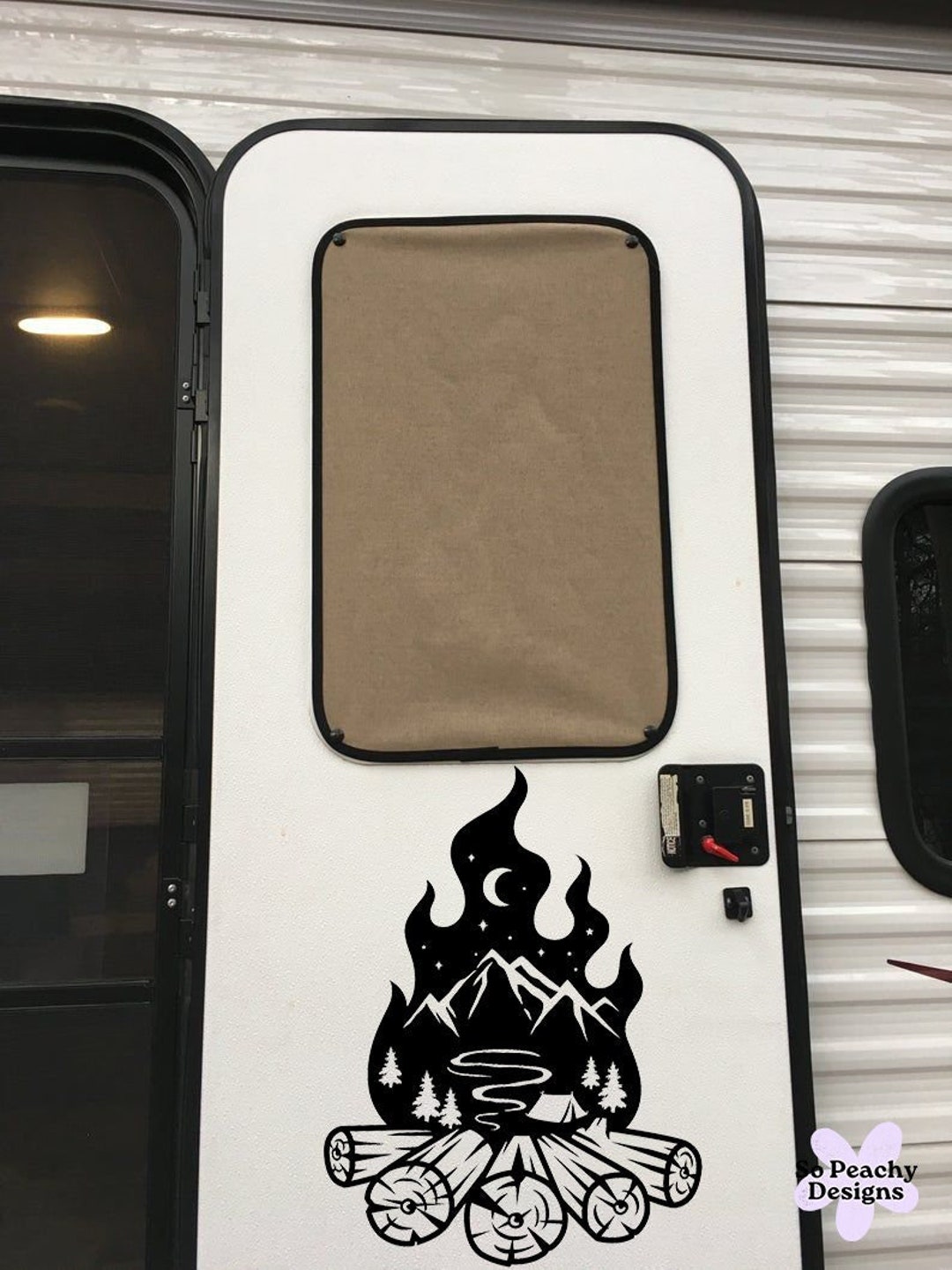 Camping Decal, RV Door Decal, RV Window Decal, Slide-out Decal, Camper ...