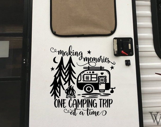 RV Door Decal, RV Window Decal, Slide-out Decal, Camper Decal, Camping ...