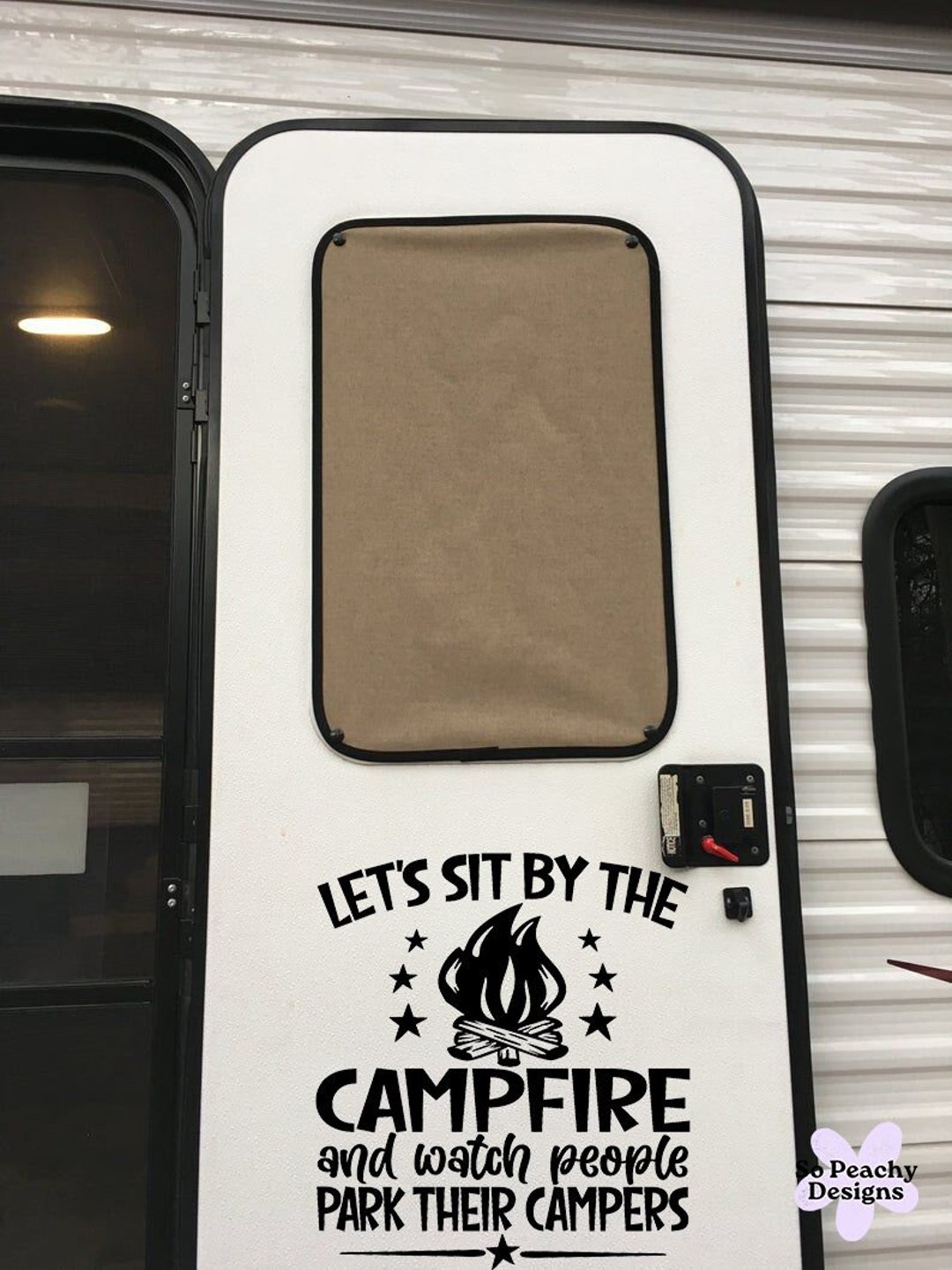 RV Door Decal, RV Window Decal, Slide-out Decal, Camper Decal, Camping ...