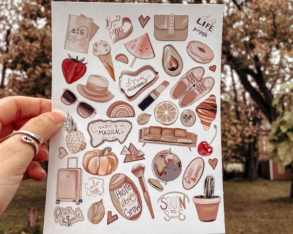 All Things Lifestyle Cute Aesthetic Lifestyle Stickers, Lifestyle