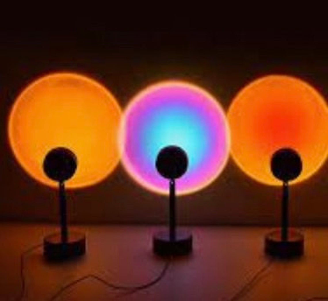 Sunset Lamp Projector LED Mood Light Etsy