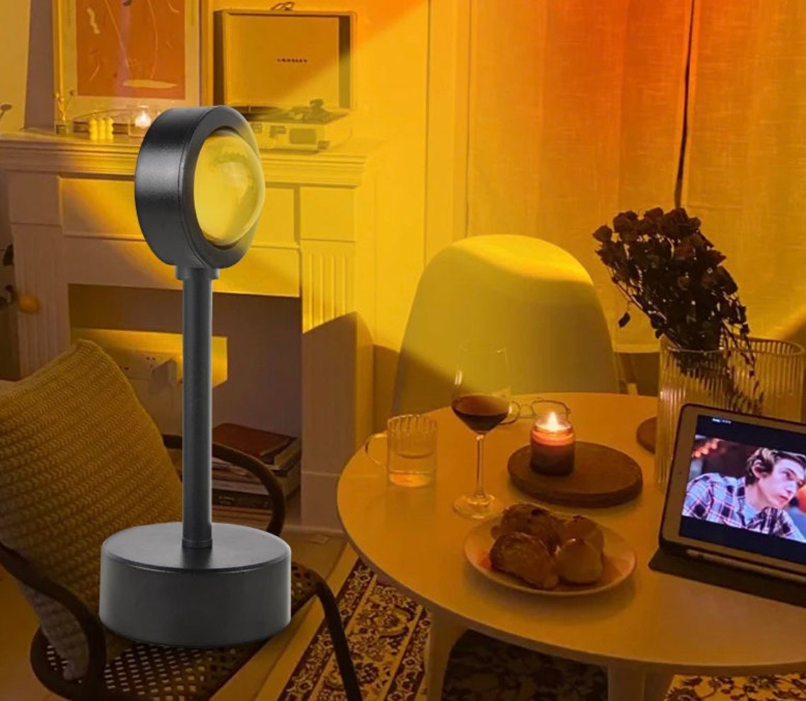 Sunset Lamp Projector LED Mood Light Etsy