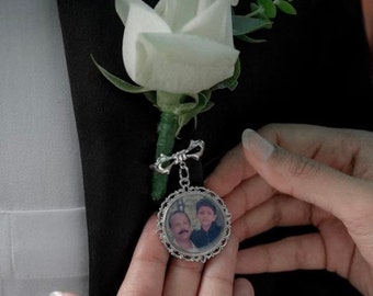 Pin conmemorativo, Pin de solapa de foto personalizado, Pin de solapa conmemorativo, Pin de solapa en memoria, Pin de solapa de foto, Pin de funeral, Pin de foto conmemorativo, Pin de boda