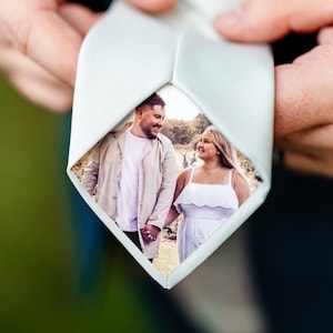 dad wedding tie patch