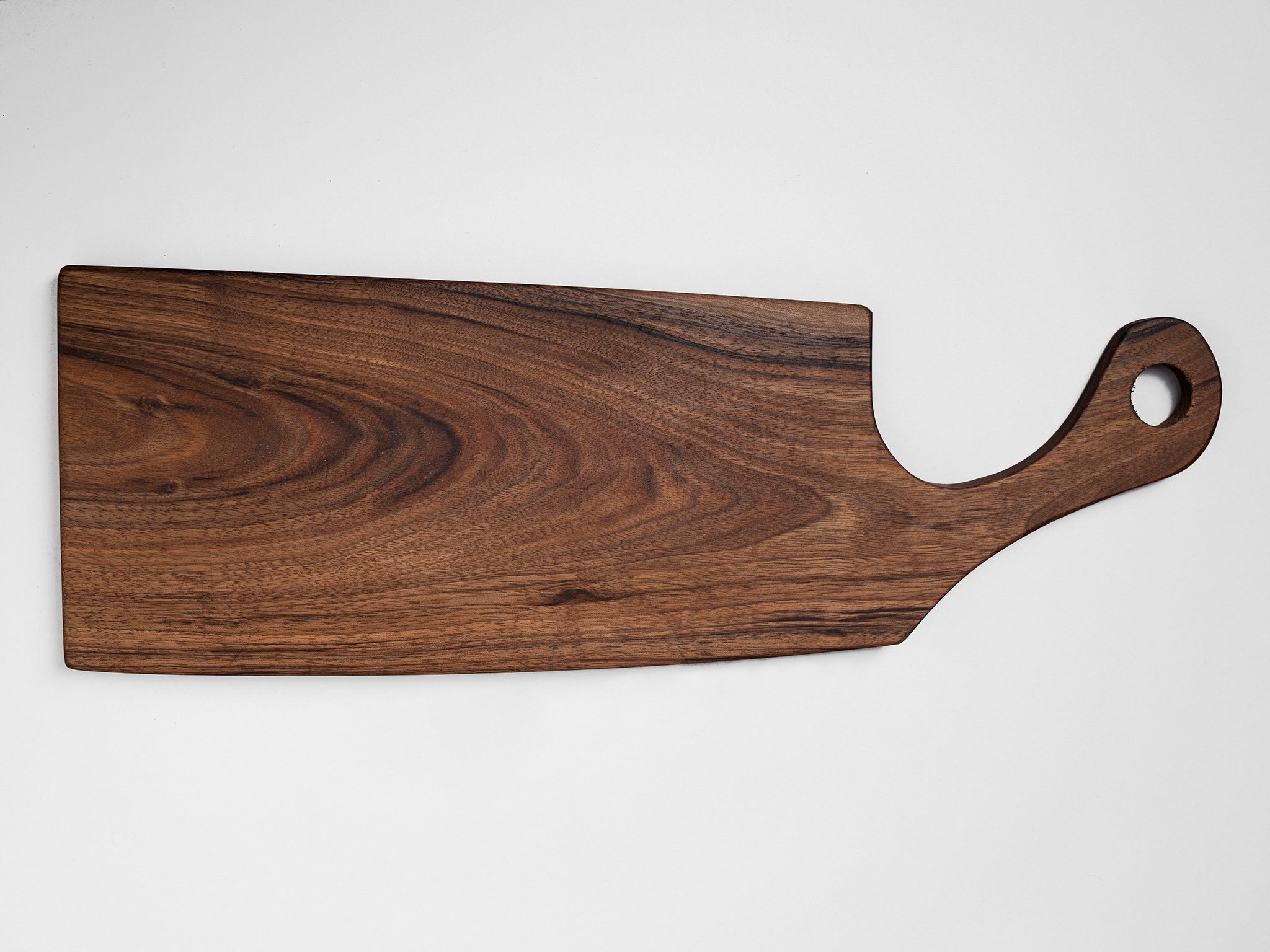 Tabla de servir de madera de nogal tabla de cortar planche à Etsy España