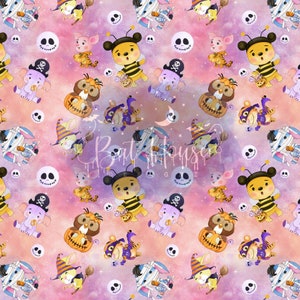 Seamless pattern, Seamless files, Seamless designs, digital download, halloween seamless file, cartoon seamless file, seamless png, cartoon