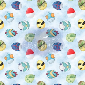 Seamless pattern, Seamless files, Seamless designs, digital download, halloween seamless file, cartoon seamless file, seamless png, cartoon
