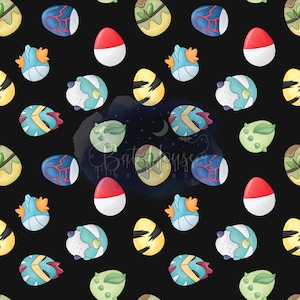 Seamless pattern, Seamless files, Seamless designs, digital download, halloween seamless file, cartoon seamless file, seamless png, cartoon