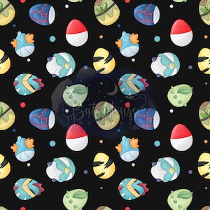 Seamless pattern, Seamless files, Seamless designs, digital download, halloween seamless file, cartoon seamless file, seamless png, cartoon