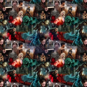 Seamless pattern, seamless files, seamless, seamless design, horror seamless files, movie seamless files, digital download, seamless png